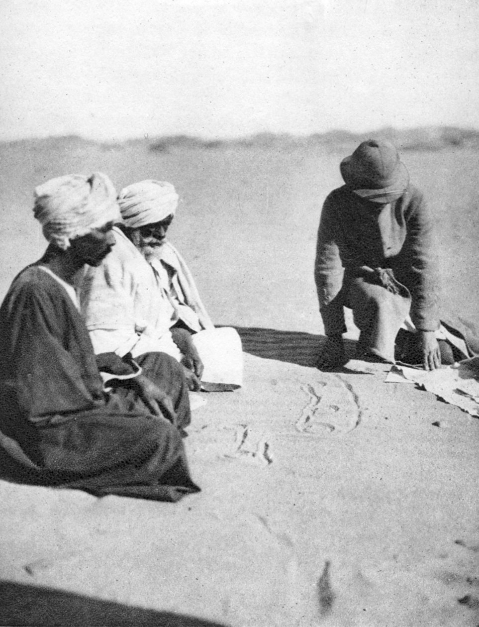Kortlægning i sandet, Halfa til Shellal, Egypten, 1926 1927 af Thomas A. Glover