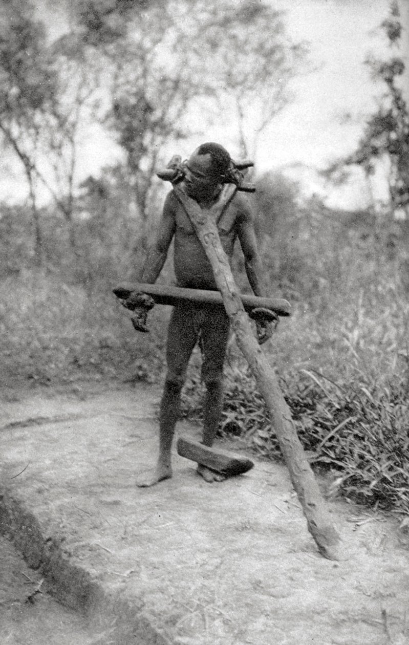 Farve Farve Lunatic, Munke til Terrekke, Sudan, af Thomas A. Glover