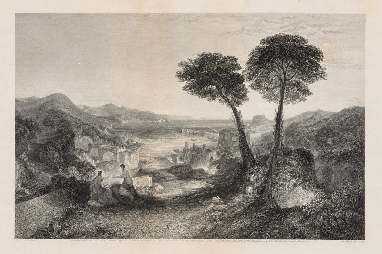 Baiae-bugten, Apollo og Sibyllen af Thomas Abiel Prior