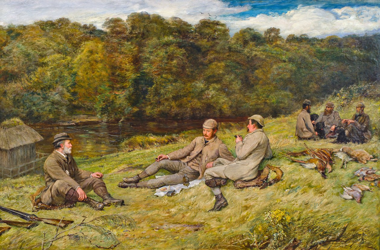 Jagtfest i Stobhall (Perthshire) af Thomas Alexander Ferguson Graham