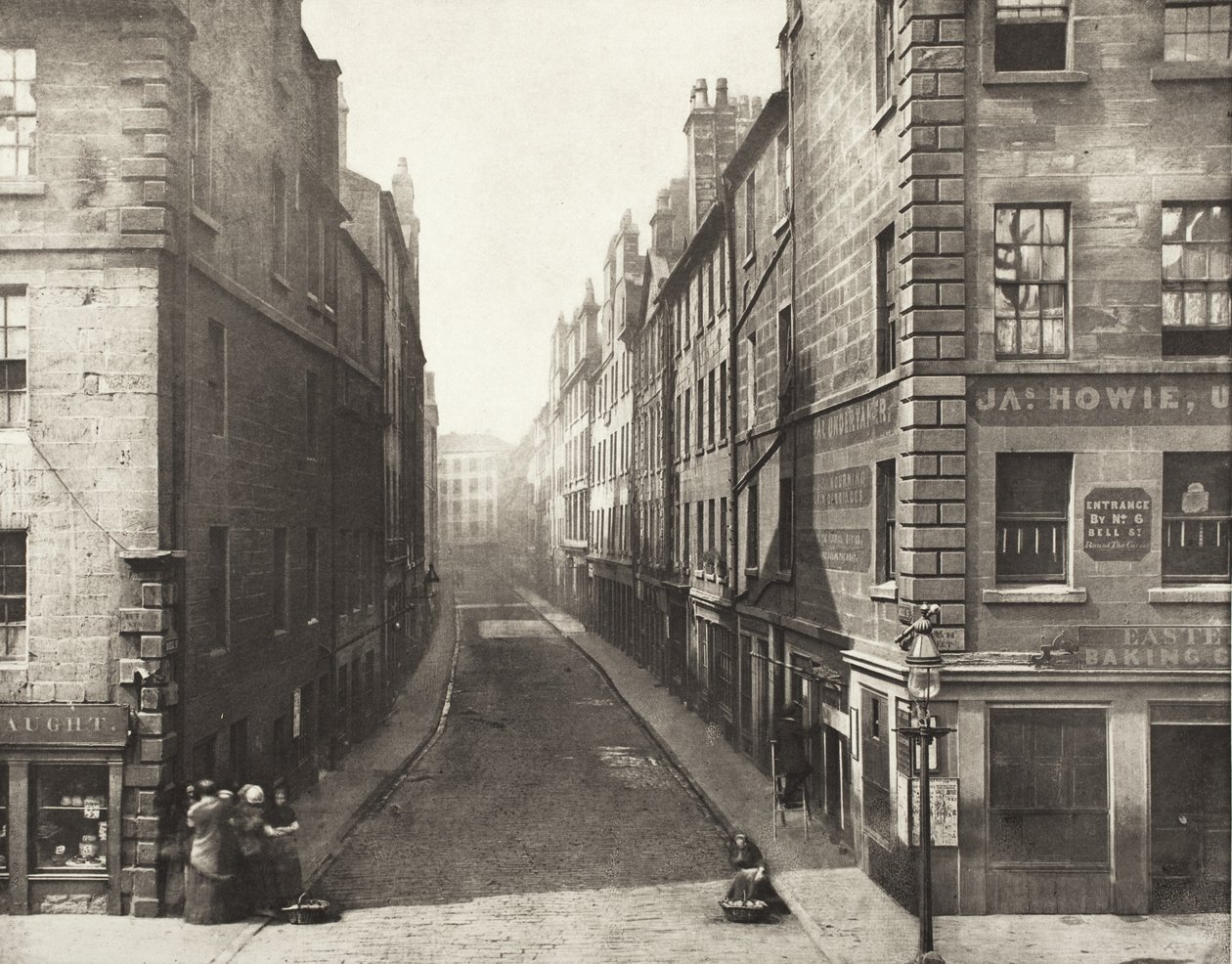 Bell Street set fra High Street, nr. 14 af Thomas Annan