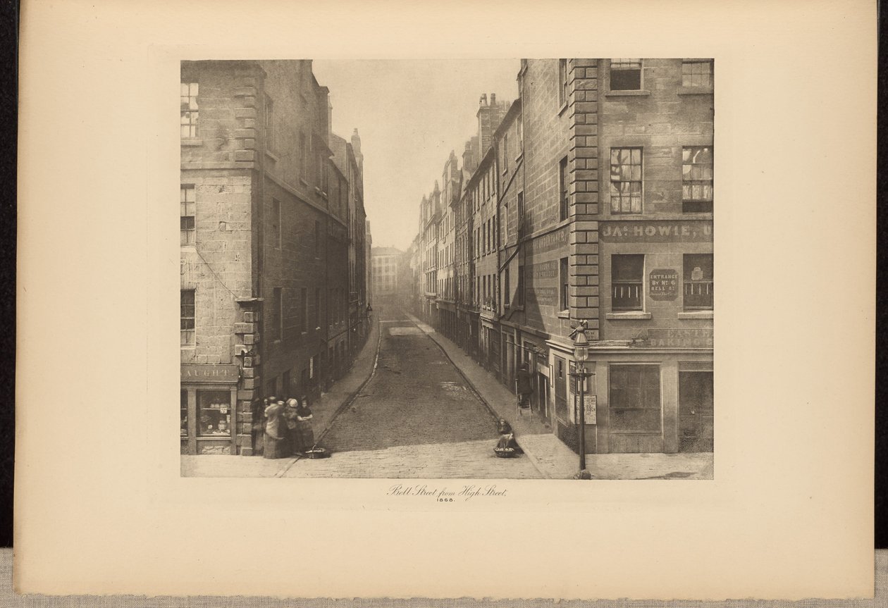 Bell Street fra High Street af Thomas Annan