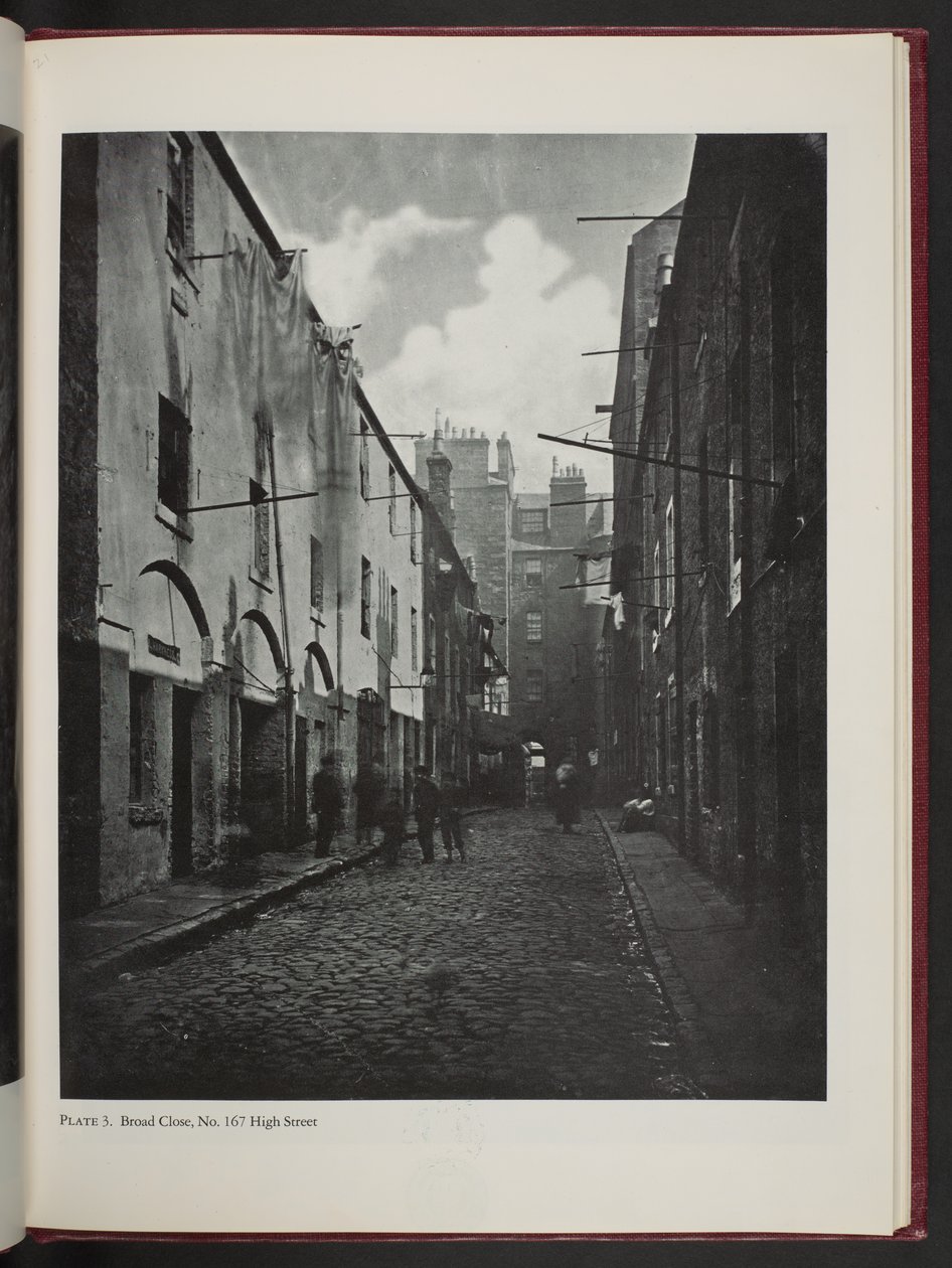 Broad Close, nr. 167 High Street, fra Old Closes and Streets of Glasgow af Thomas Annan