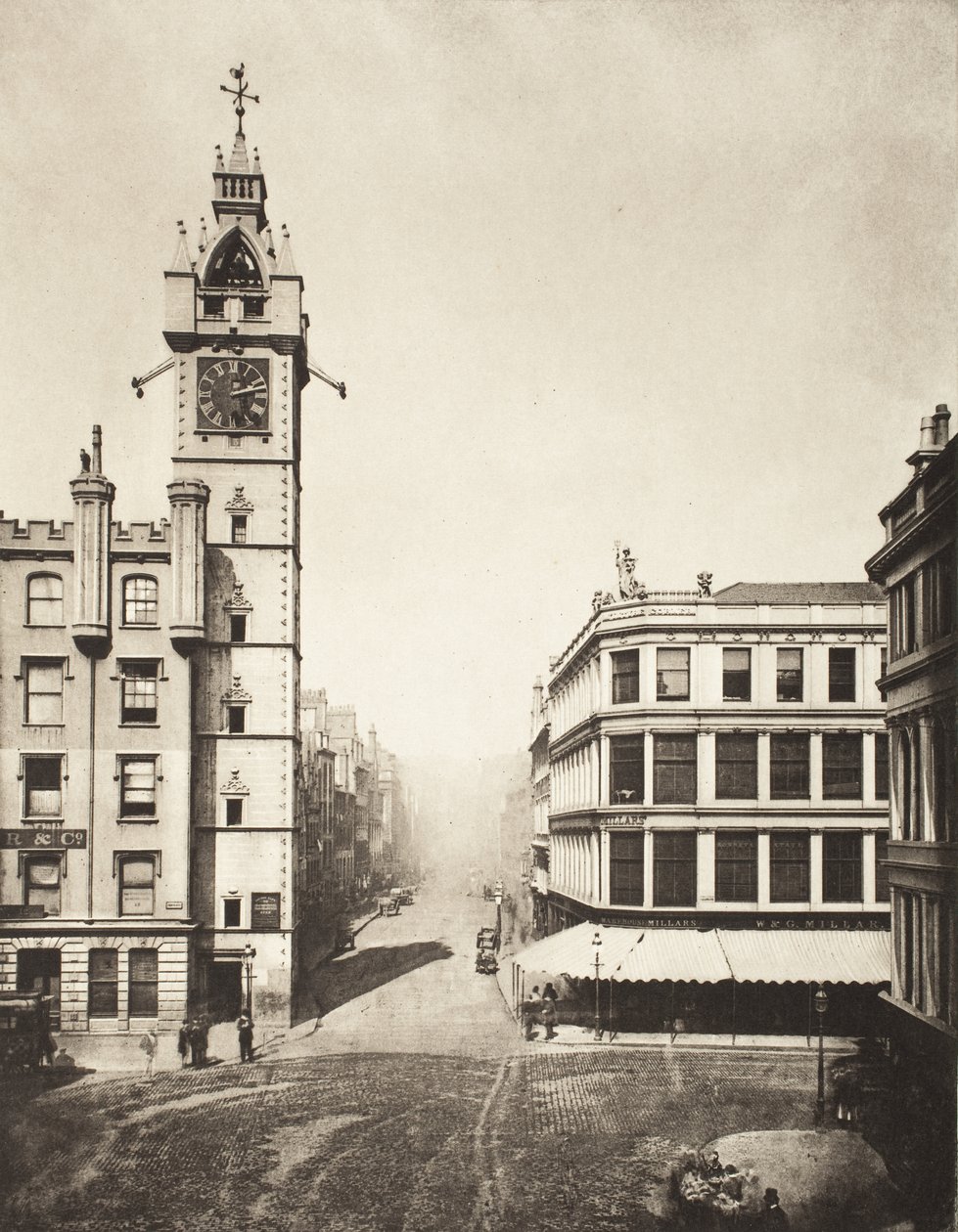 High Street set fra The Cross (nr. 1) af Thomas Annan