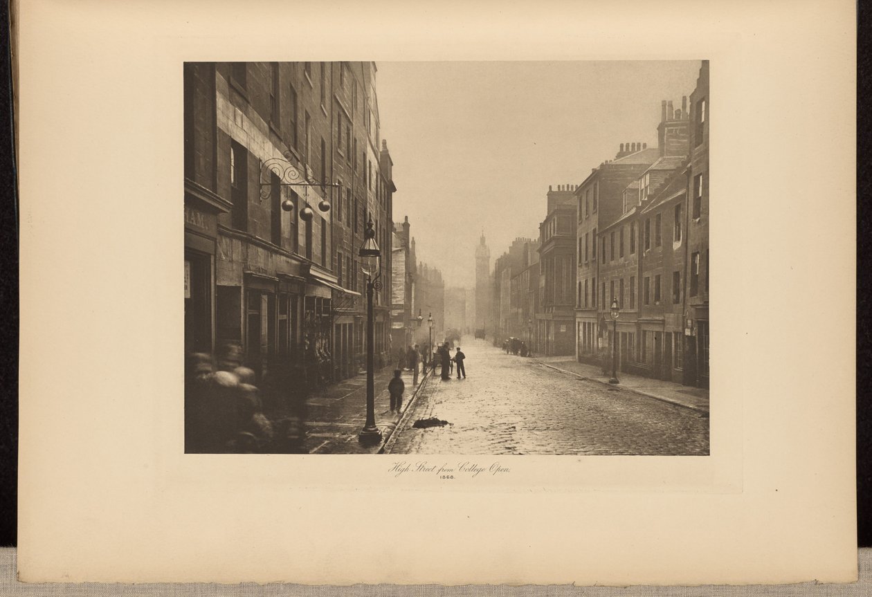High Street fra College Open af Thomas Annan