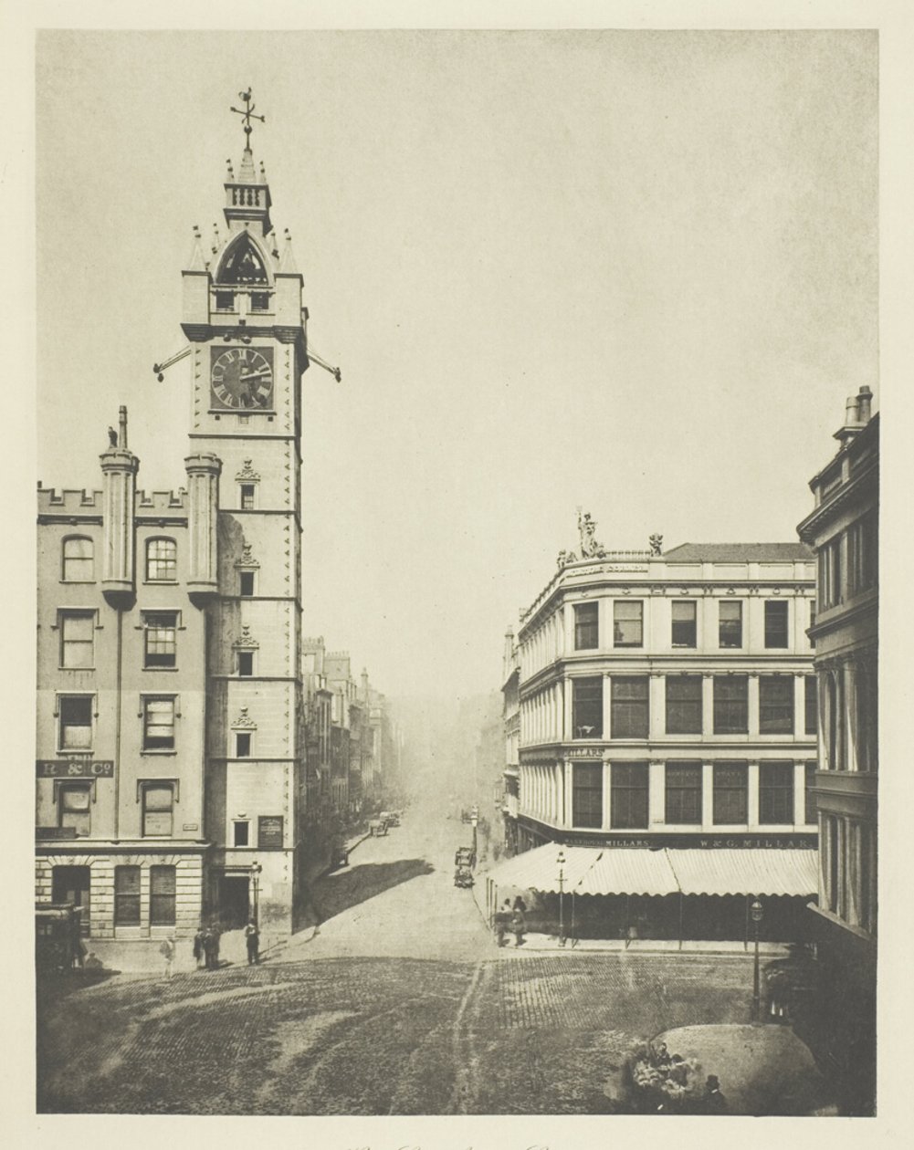 High Street fra korset af Thomas Annan