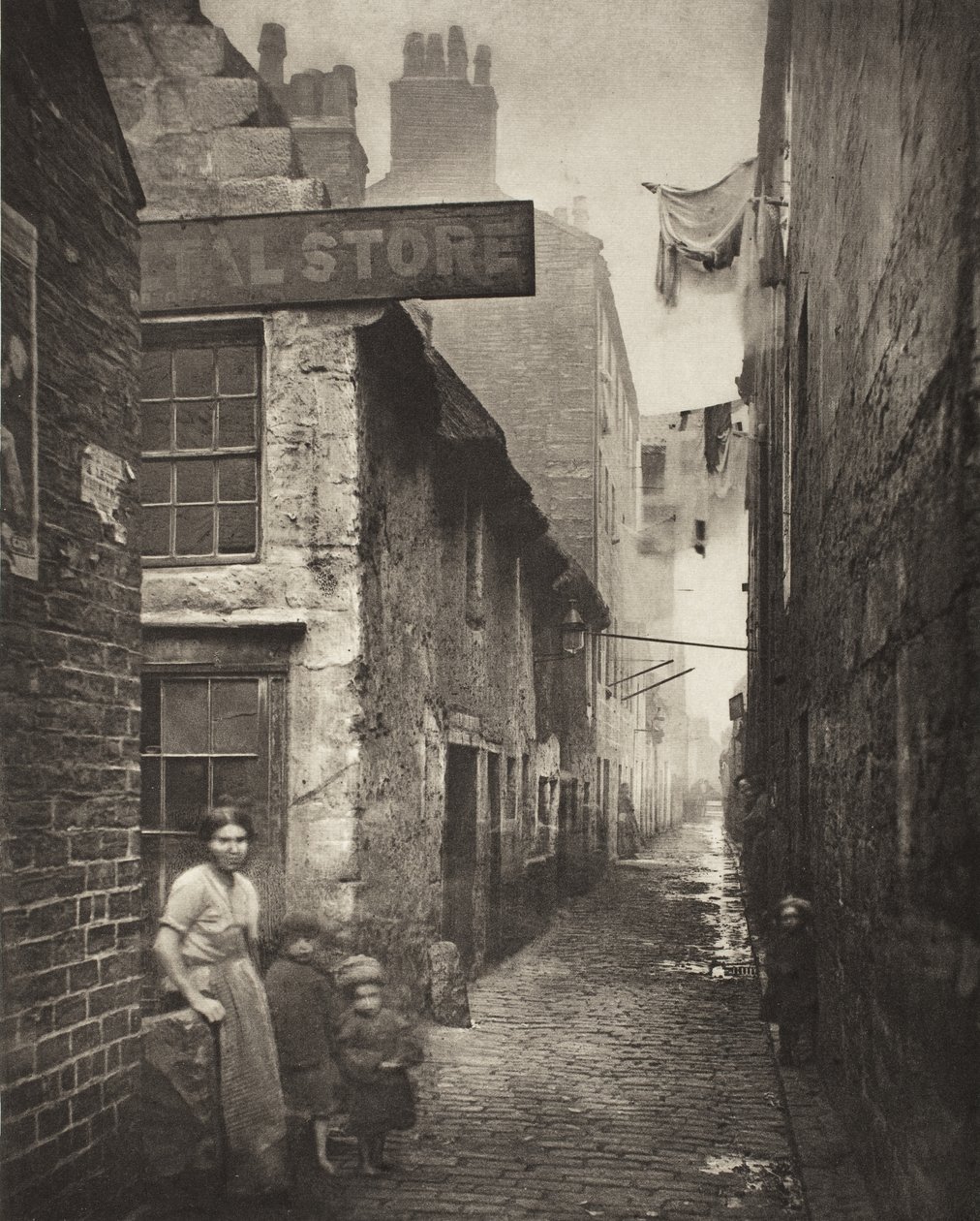 Old Vennel ved High Street (nr. 2) af Thomas Annan