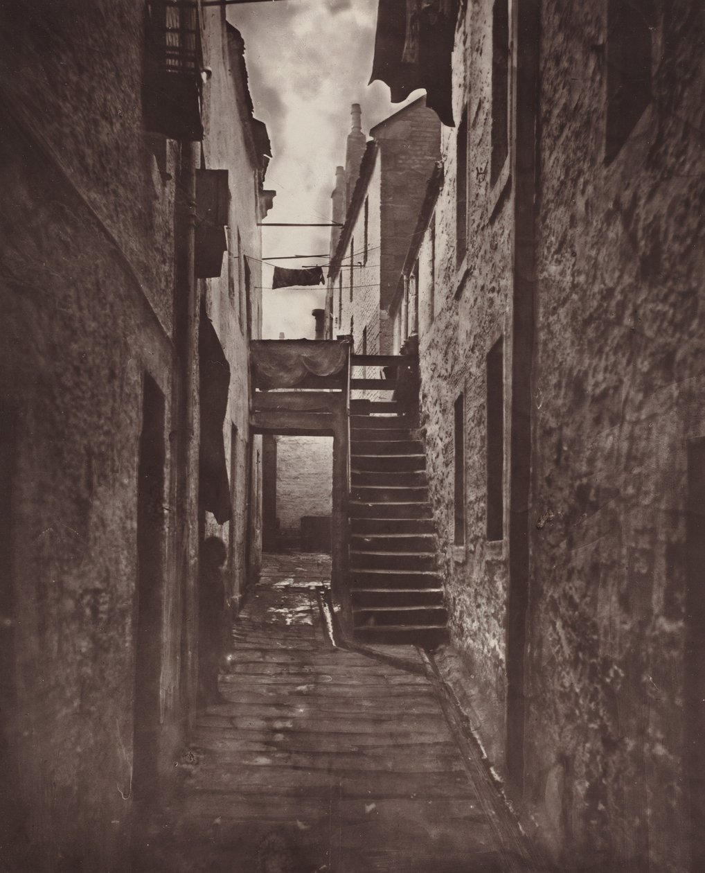 Tavle 32: Close, nr. 128 Saltmarket af Thomas Annan