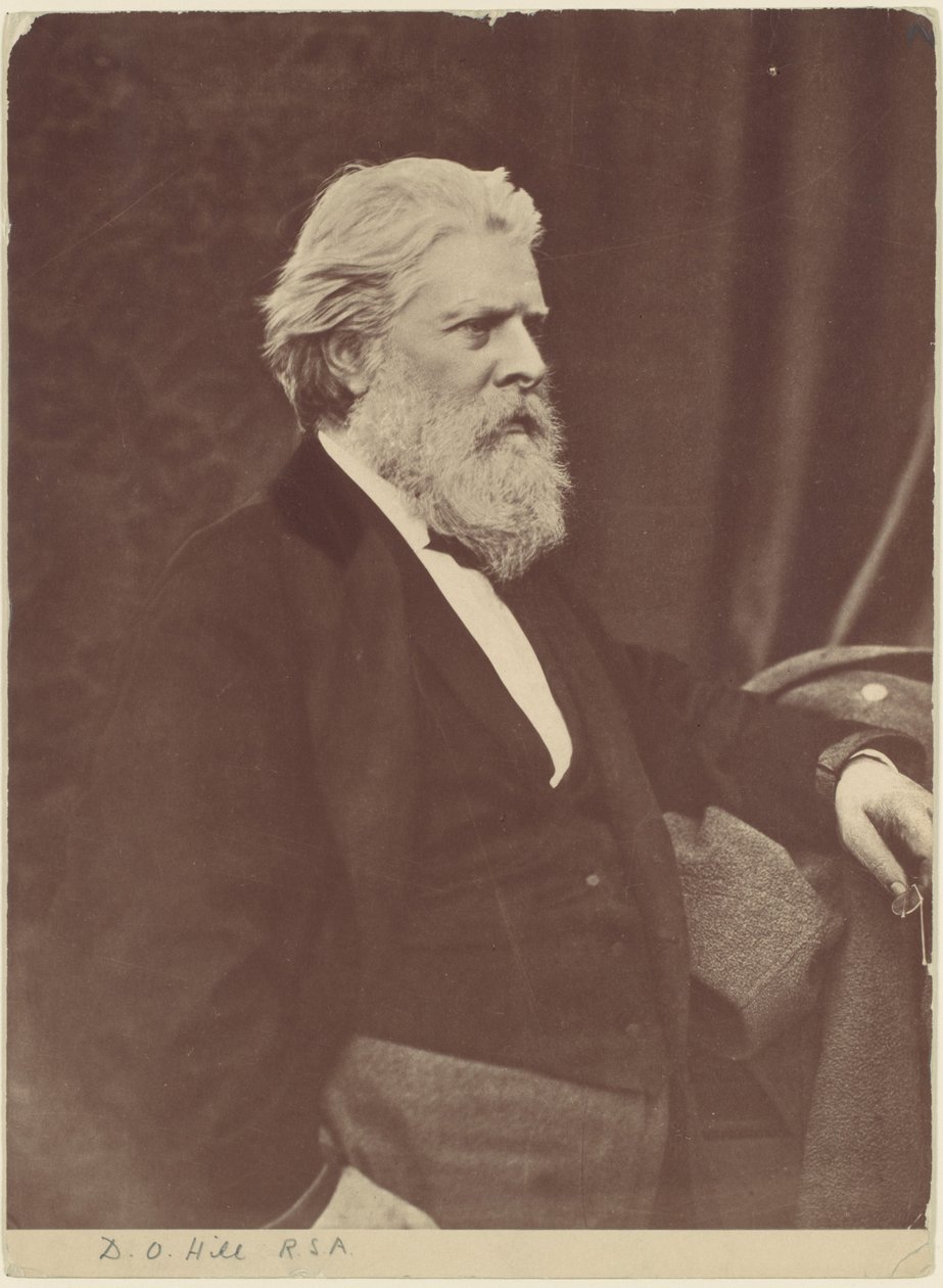 Portræt af D.O. Hill af Thomas Annan