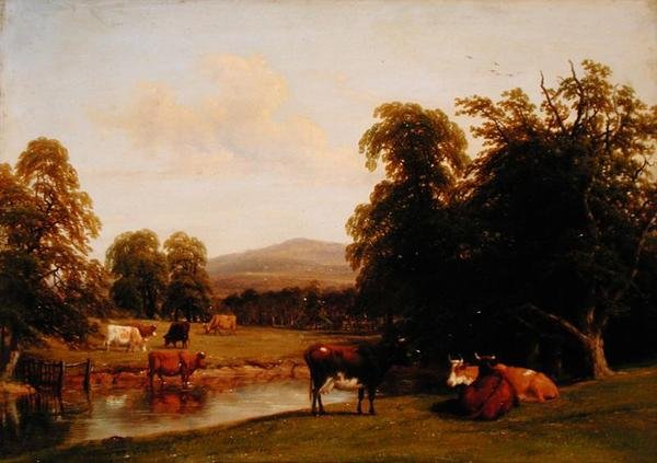 Scene ved Enville af Thomas Baker