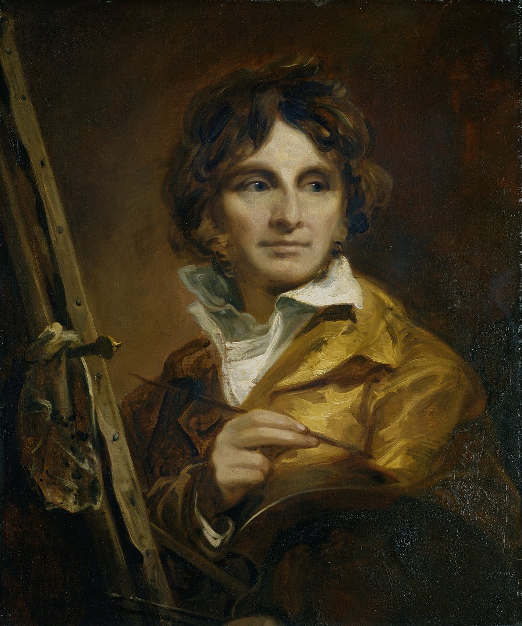 Selvportræt (olie på lærred) af Thomas Barker of Bath