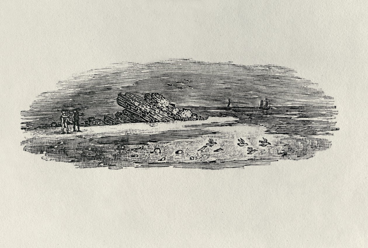 Klipper med kystfart, ca. 1801, fra 