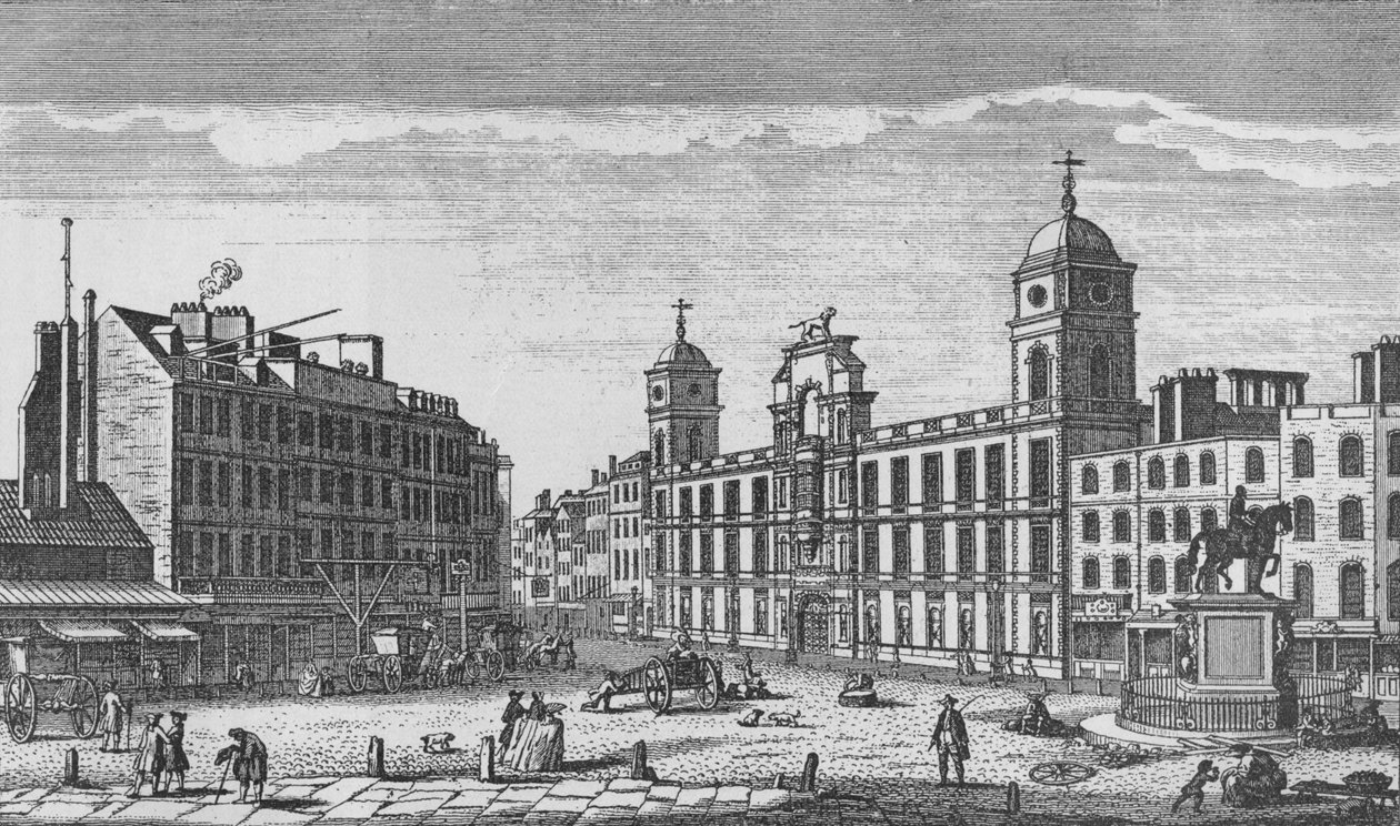 Northumberland House, Charing Cross, Westminster, c1753 1911. af Thomas Bowles