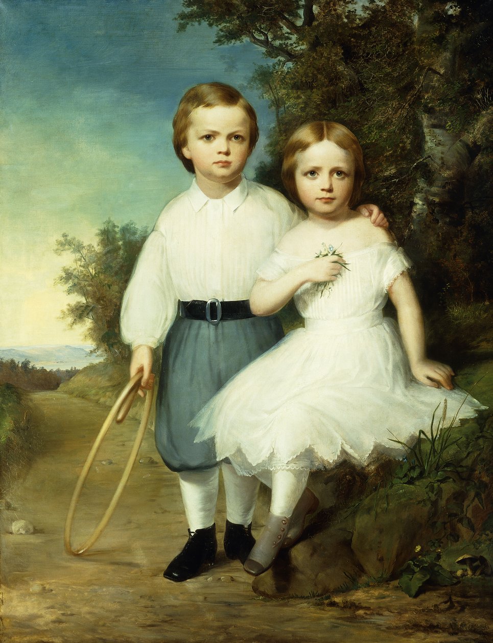 Alice og Andrew McCormick, ca. 1864 af Thomas Buchanan Read
