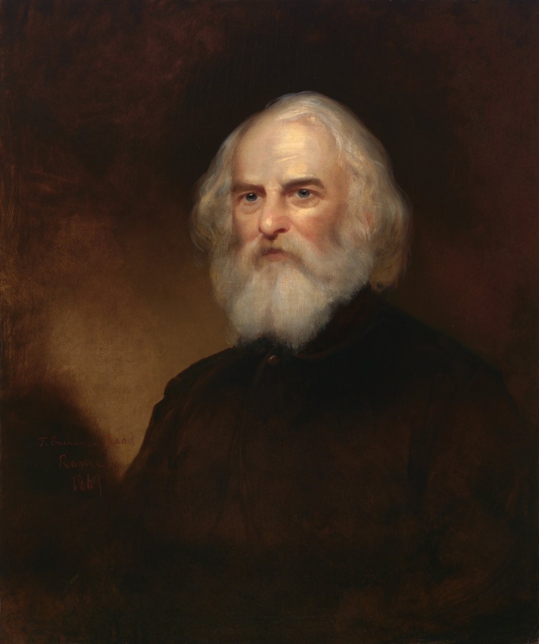 Henry Wadsworth Longfellow, 1869. af Thomas Buchanan Read