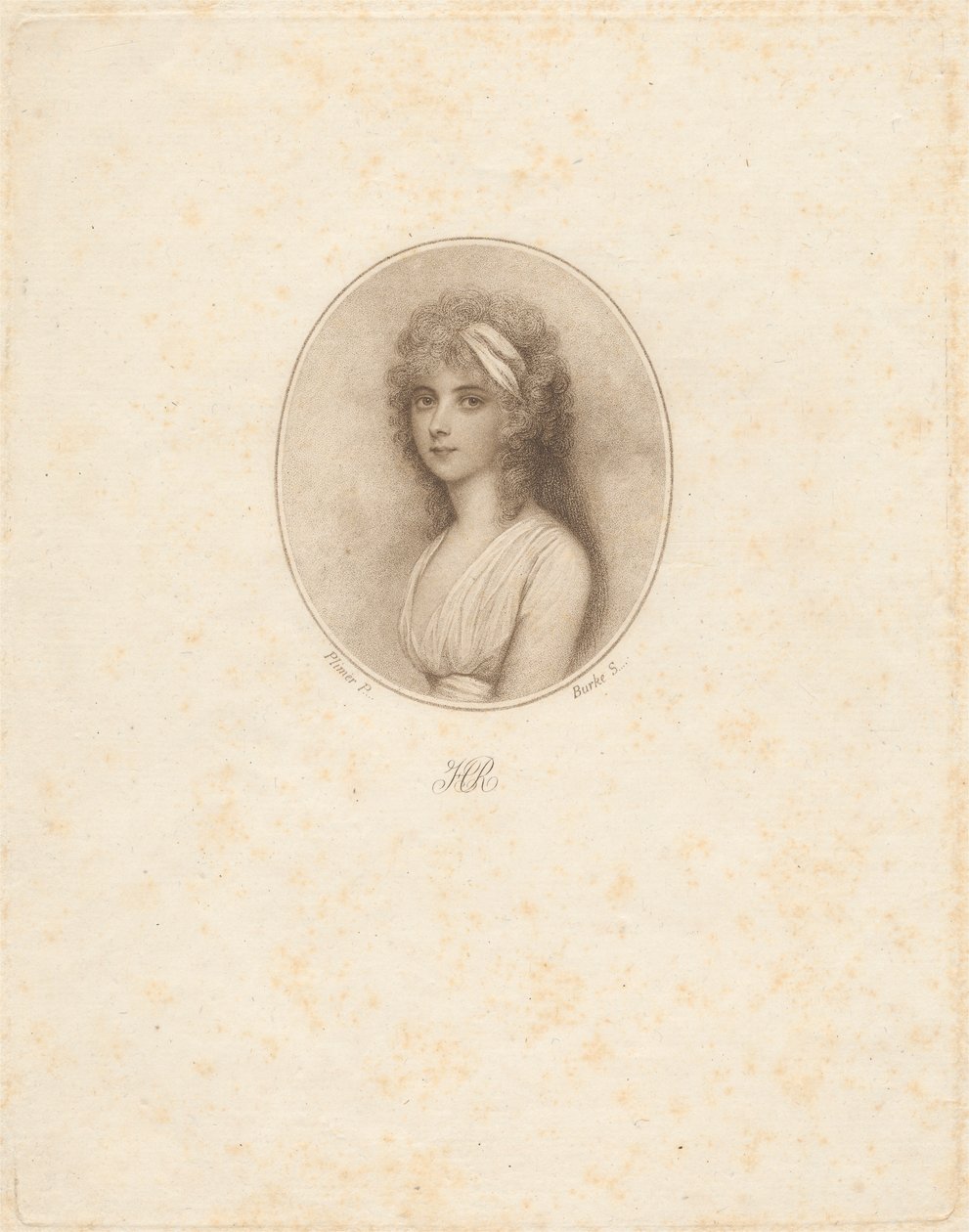 Ærede Harriet Rushout af Thomas Burke