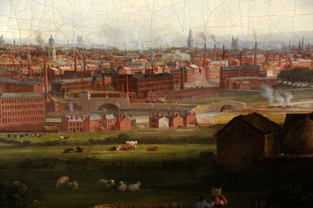 Udsigt over Leeds af Thomas Burras