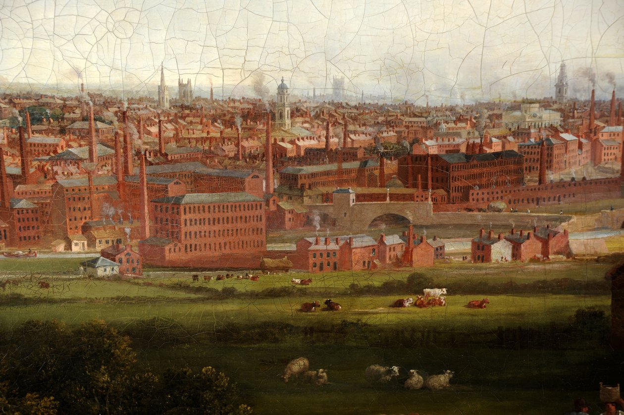 Udsigt over Leeds af Thomas Burras