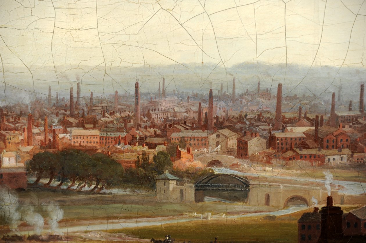 Udsigt over Leeds af Thomas Burras
