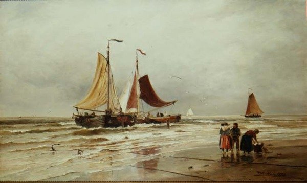 Fisketrawlere af Thomas Bush Hardy