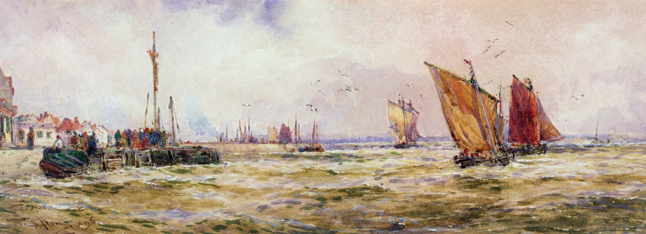 Havnen, 1896 af Thomas Bush Hardy