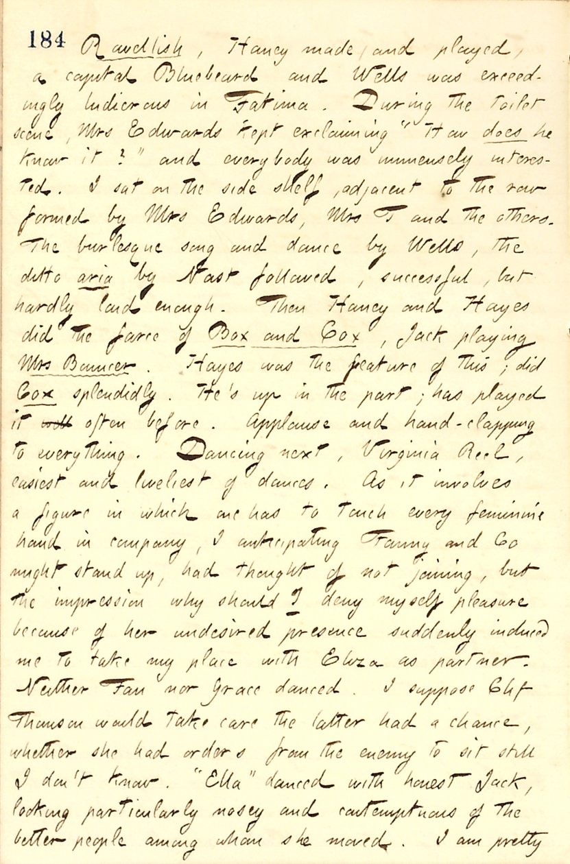 Thomas Butler Gunn Diaries- bind 11, side 193, 26. december 1859 af Thomas Butler Gunn