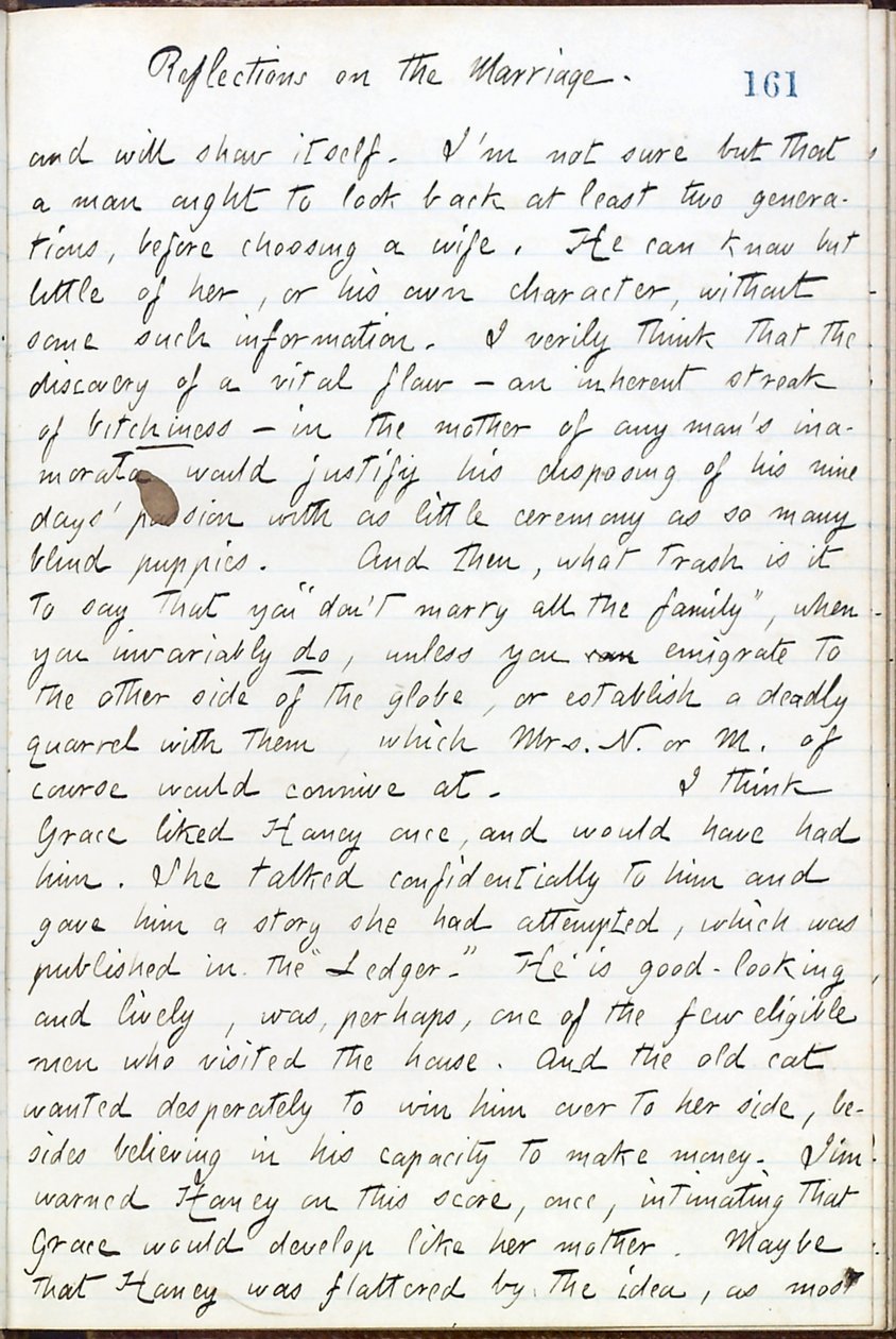 Thomas Butler Gunn Diaries- bind 16, side 183, 14. maj 1861 af Thomas Butler Gunn