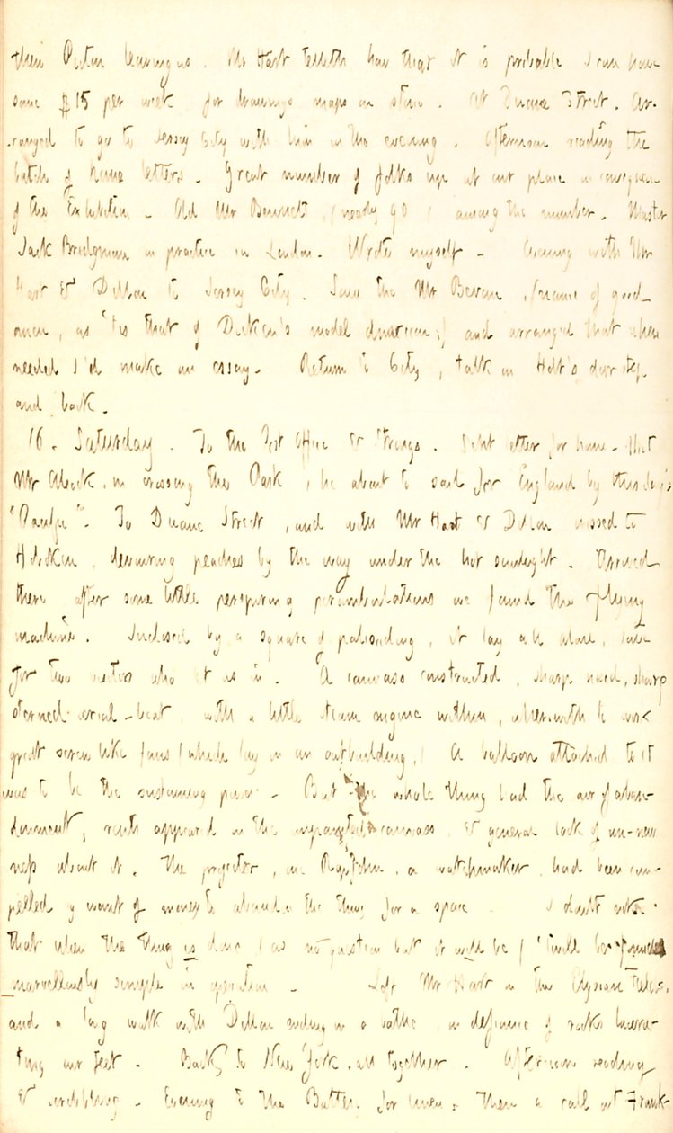Thomas Butler Gunn Diaries- bind 2, side 155, 15.-16. August 1851 af Thomas Butler Gunn
