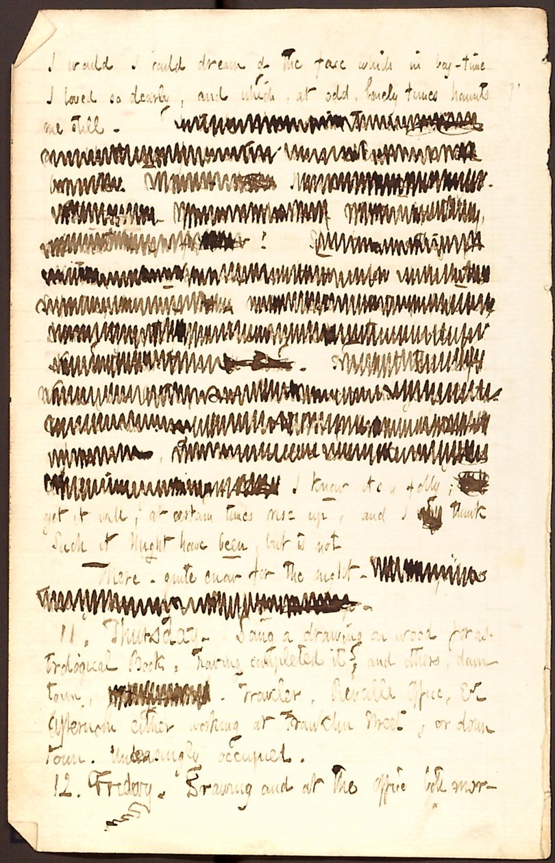 Thomas Butler Gunn Diaries- bind 3, side 44, 10.-12. December 1851 af Thomas Butler Gunn