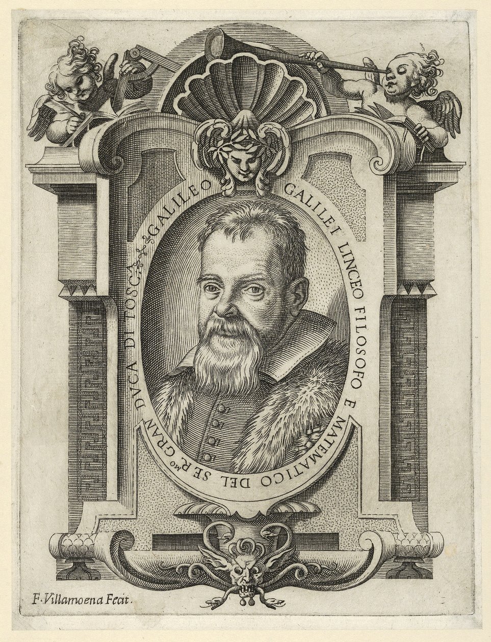 Galileo Galilei, pub.1613 af Thomas Buttersworth