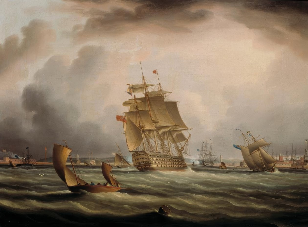 Forsendelse fra Portsmouth af Thomas Buttersworth