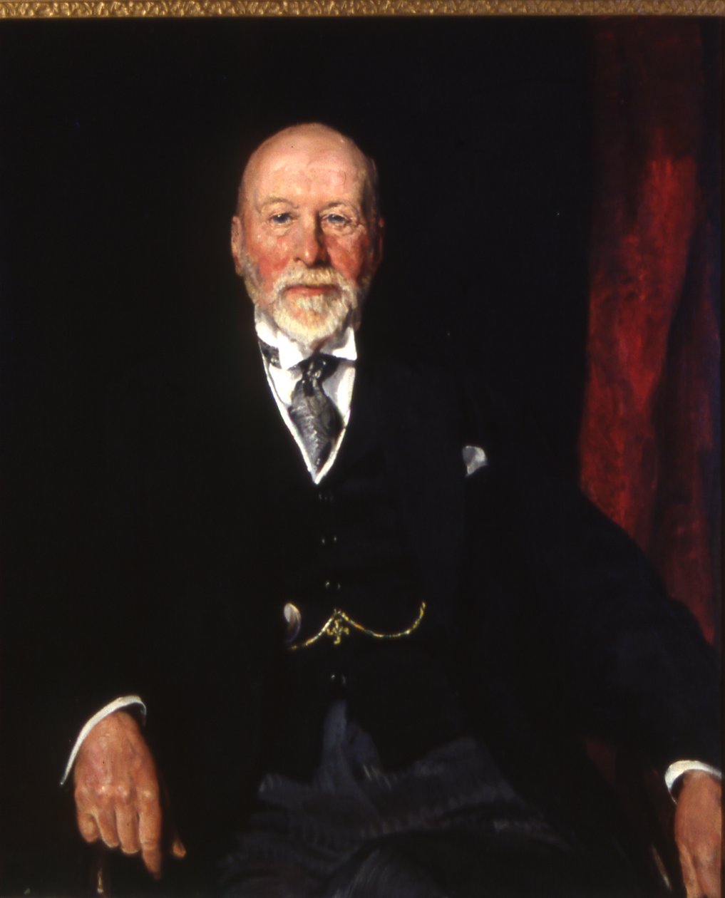 Portræt af Sir William Nicholson, ca. 1935-36 (olie på lærred) af Thomas Cantrell Dugdale