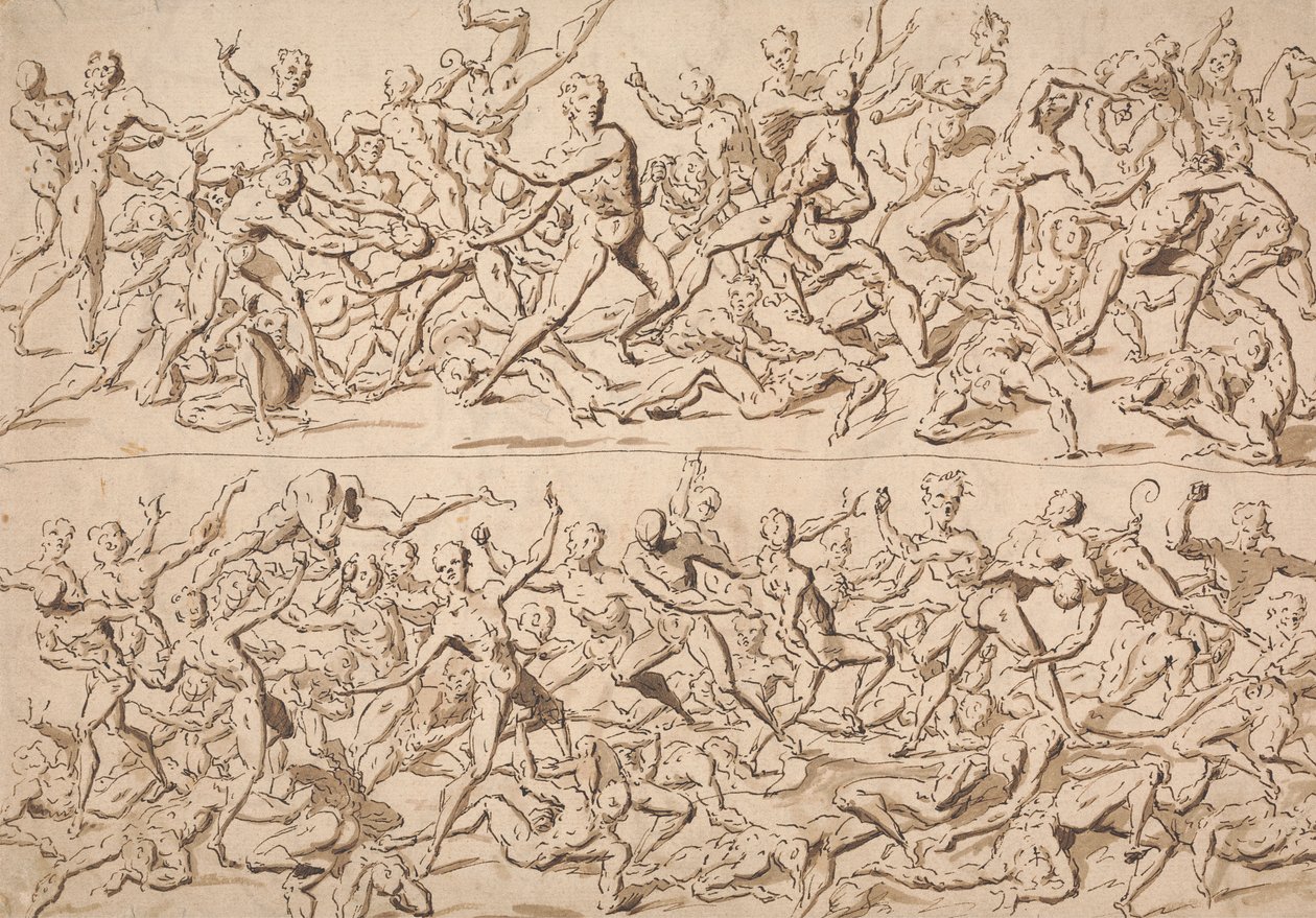 Figurstudier af Thomas Carwitham