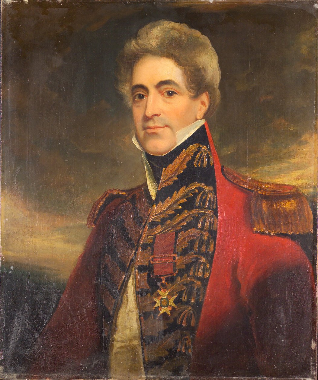 Generalmajor William Casement, militærsekretær for Indiens regering og medlem af det øverste råd, 1840 ca. af Thomas Clement Thompson