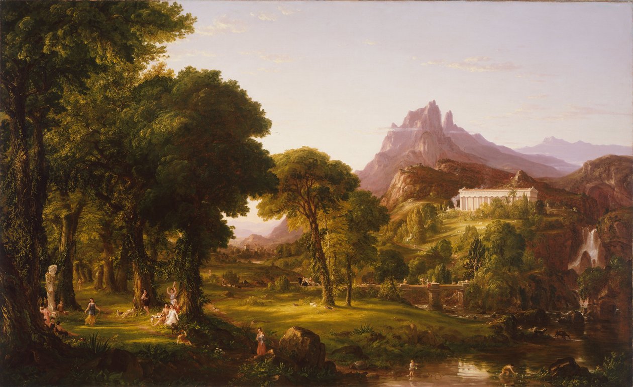 Drøm om Arkadien af Thomas Cole