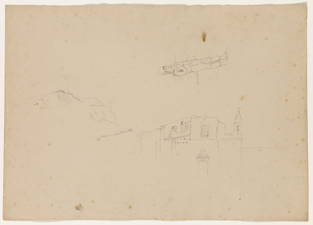 Facade af et hus af Thomas Cole