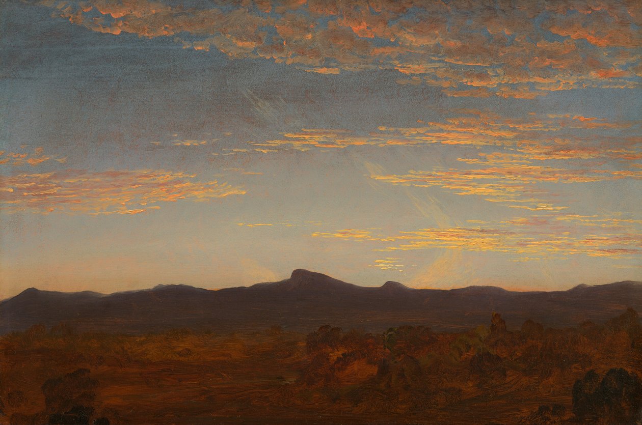Undersøgelse for Catskill Creek, ca. 18441845. af Thomas Cole