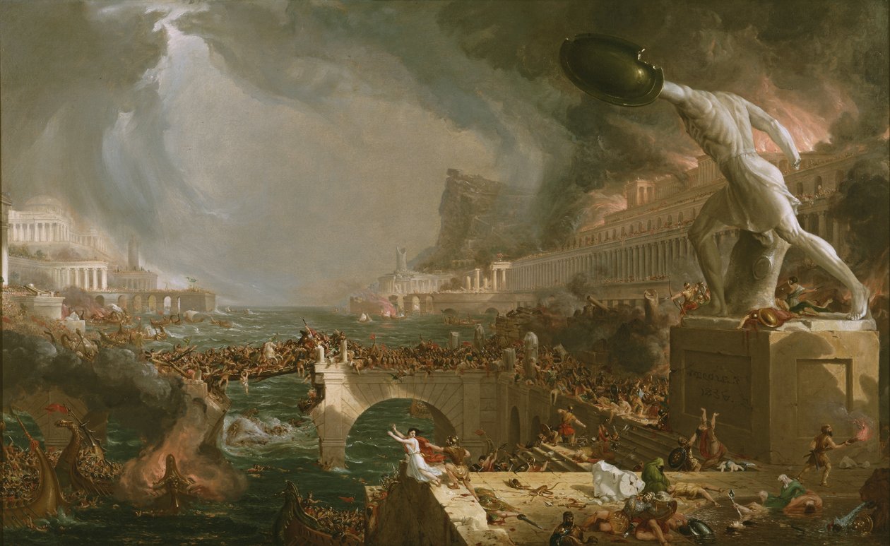The Course of Empire: Destruction af Thomas Cole