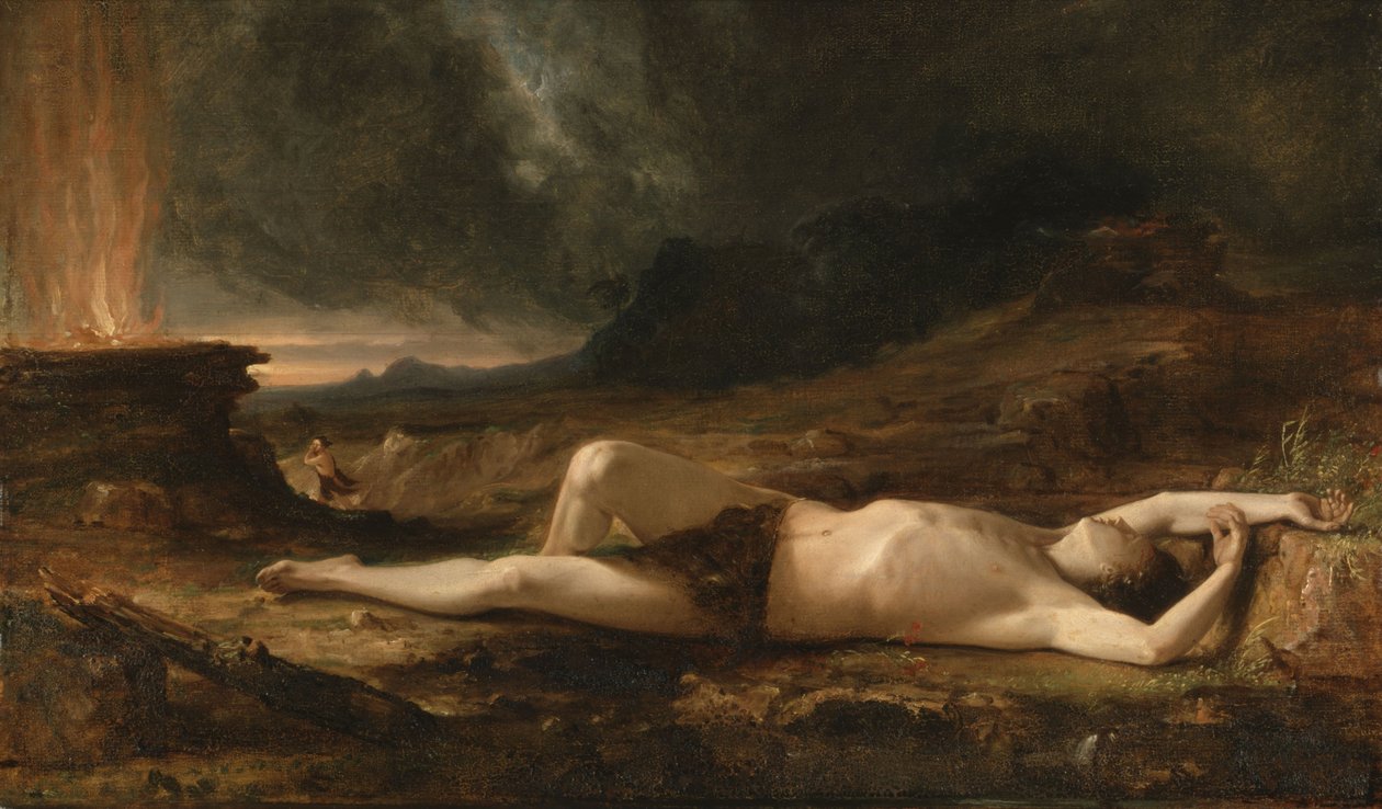 Den døde Abel af Thomas Cole