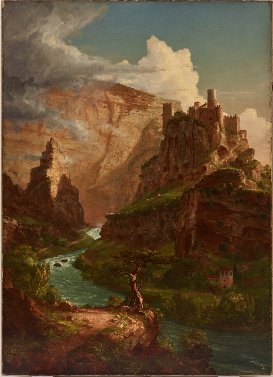 Vaucluse-fontænen af Thomas Cole