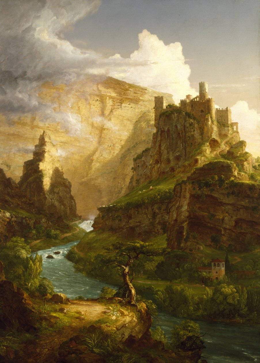 Vaucluse-fontænen af Thomas Cole