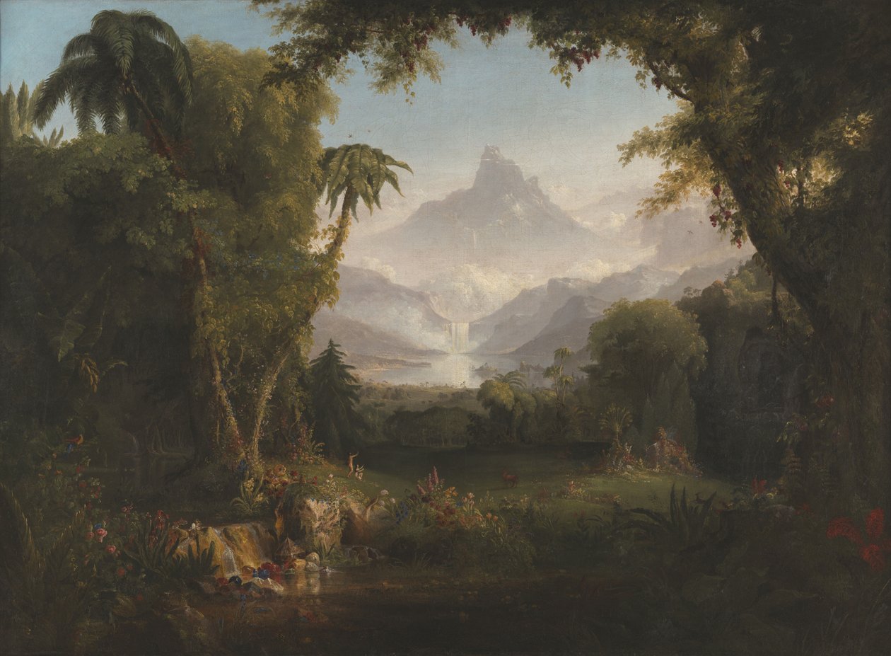 Edens Have  af Thomas Cole
