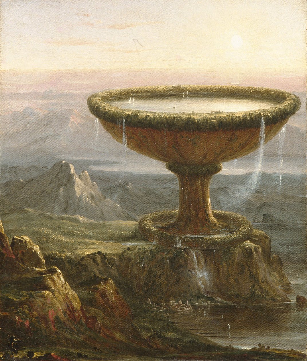 Titanernes bæger, 1833 af Thomas Cole
