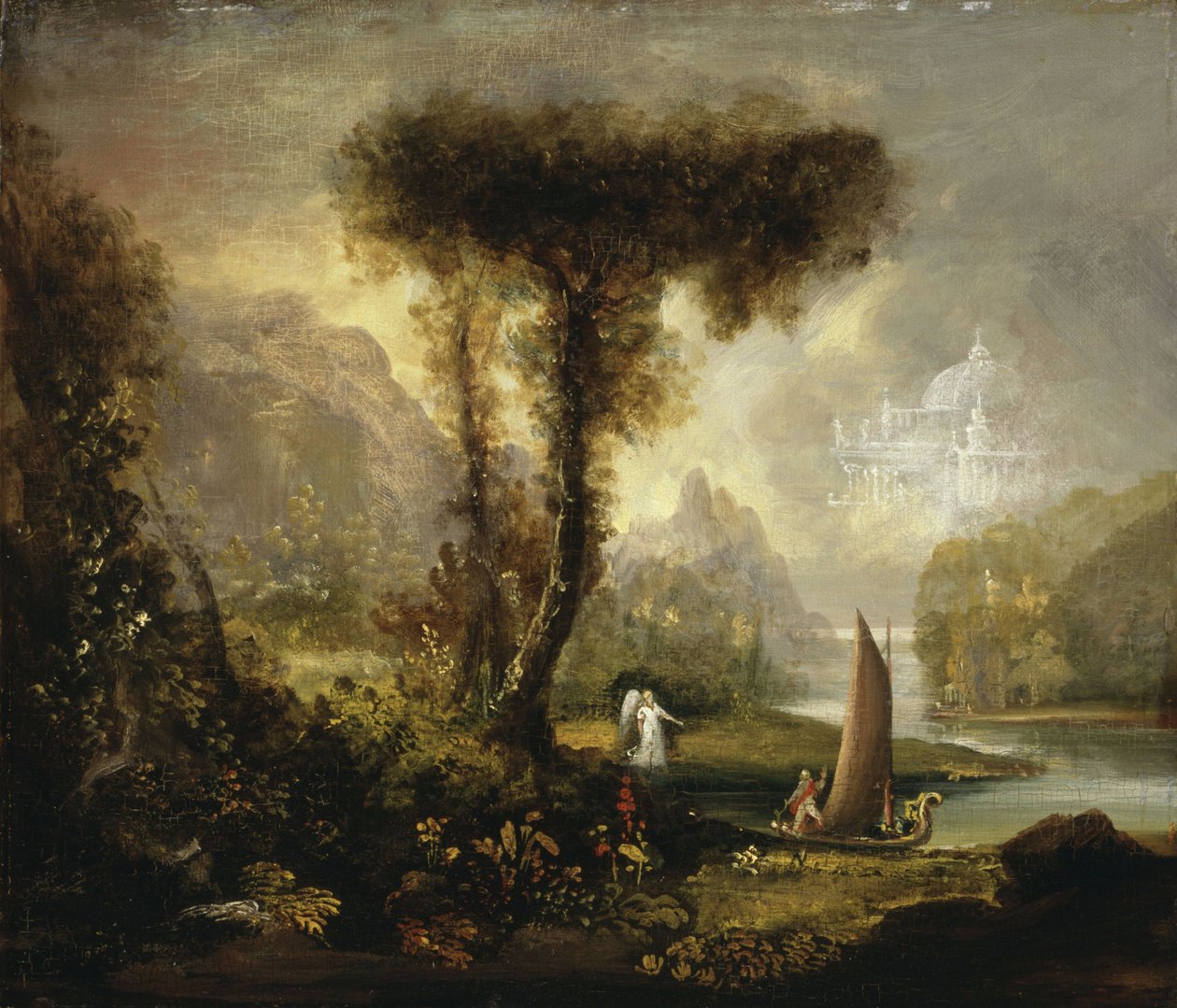 Livets rejse: Ungdom (studie) af Thomas Cole