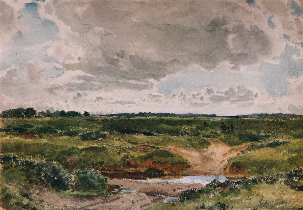En almindelig i august, c1890 af Thomas Collier