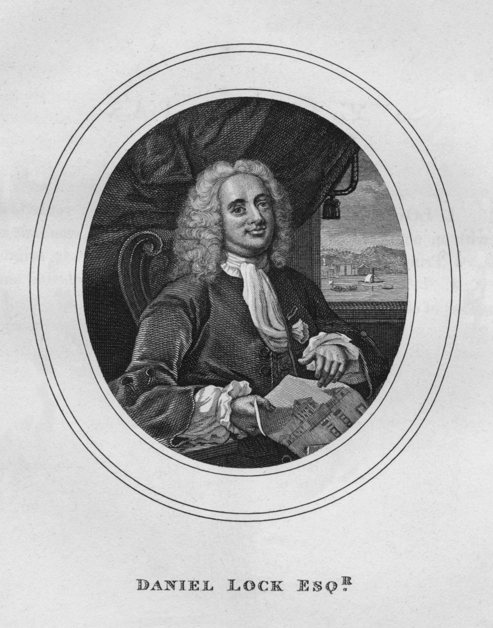 Daniel Lock, Esq., 1808, 1827. af Thomas Cook