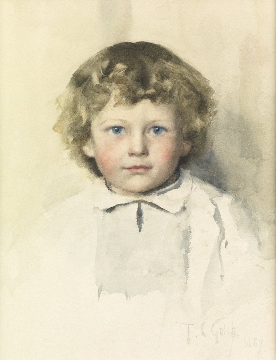 Lille Boo, 1887 af Thomas Cooper Gotch