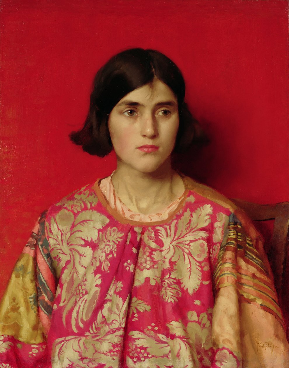 The Exile: Heavy is the Price I Paid for Love, 1930 af Thomas Cooper Gotch
