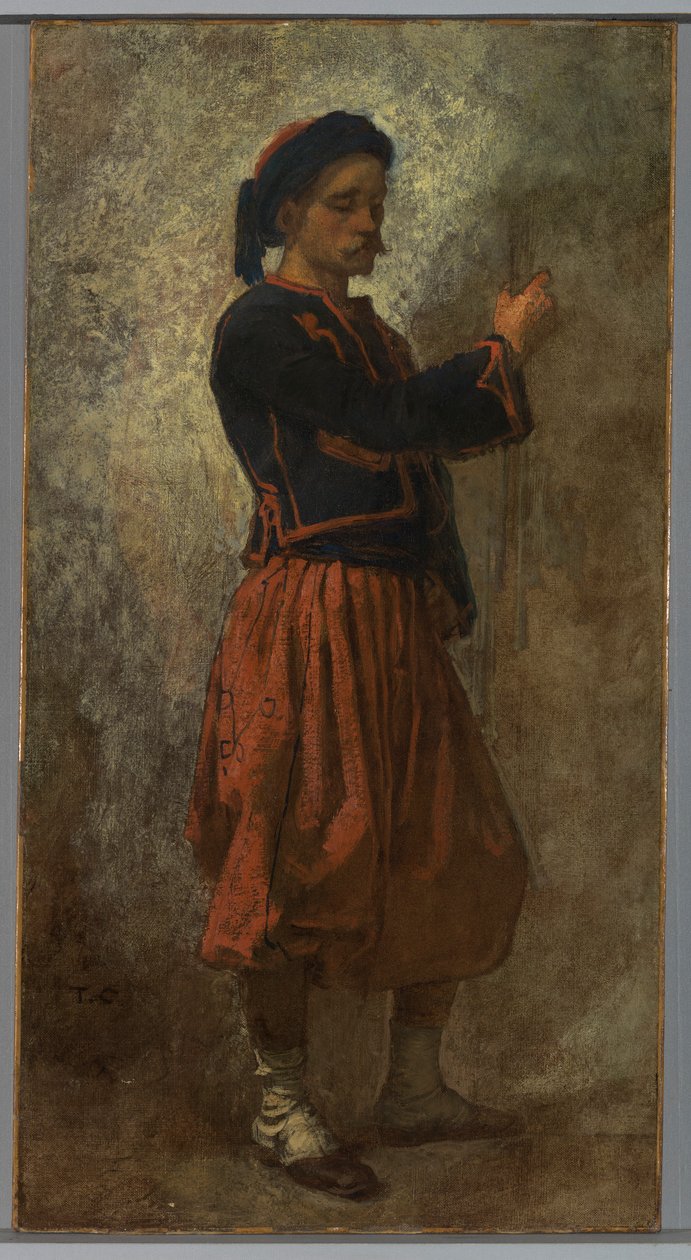 En Zouave af Thomas Couture