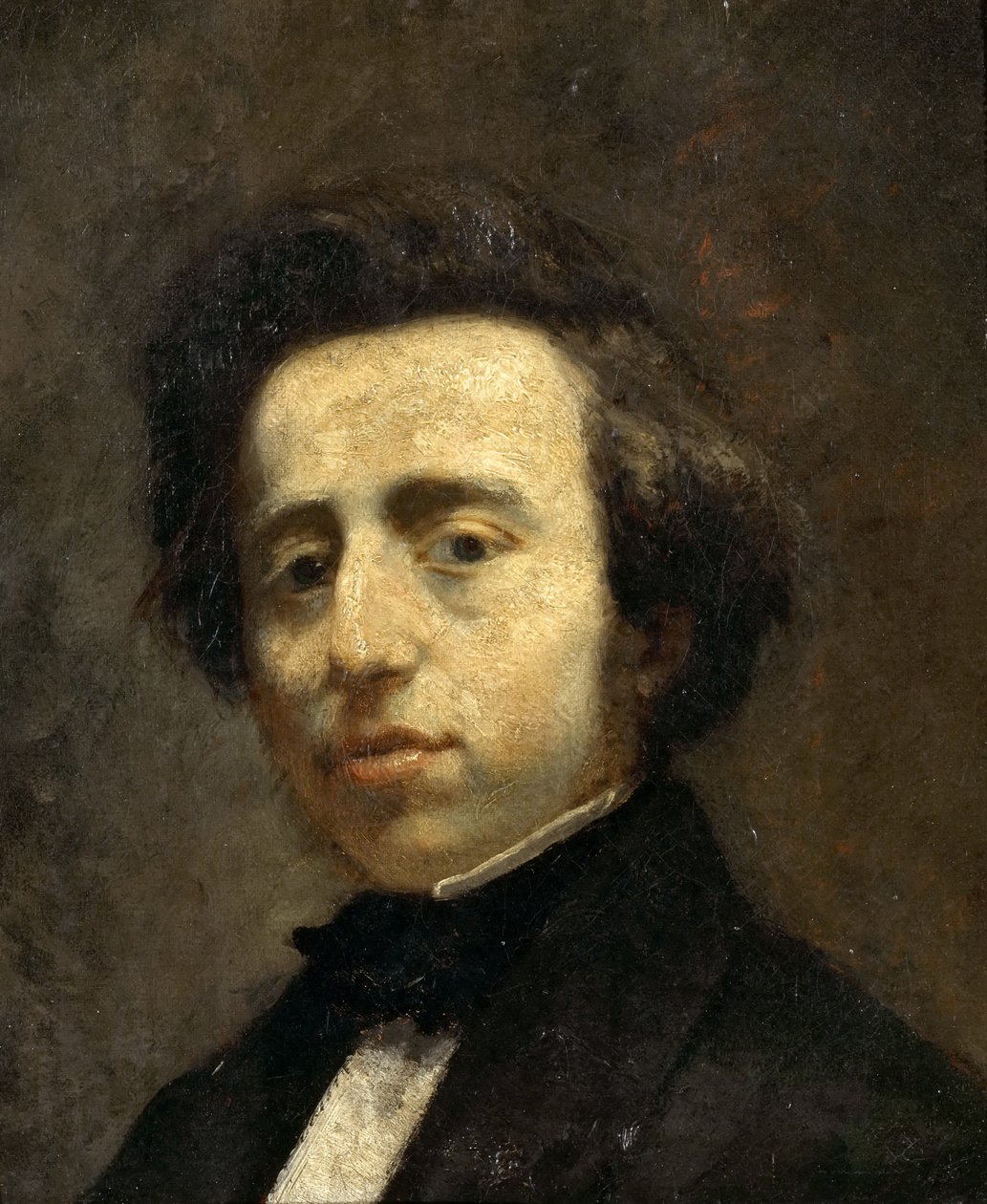 Portræt af Frédéric Chopin af Thomas Couture